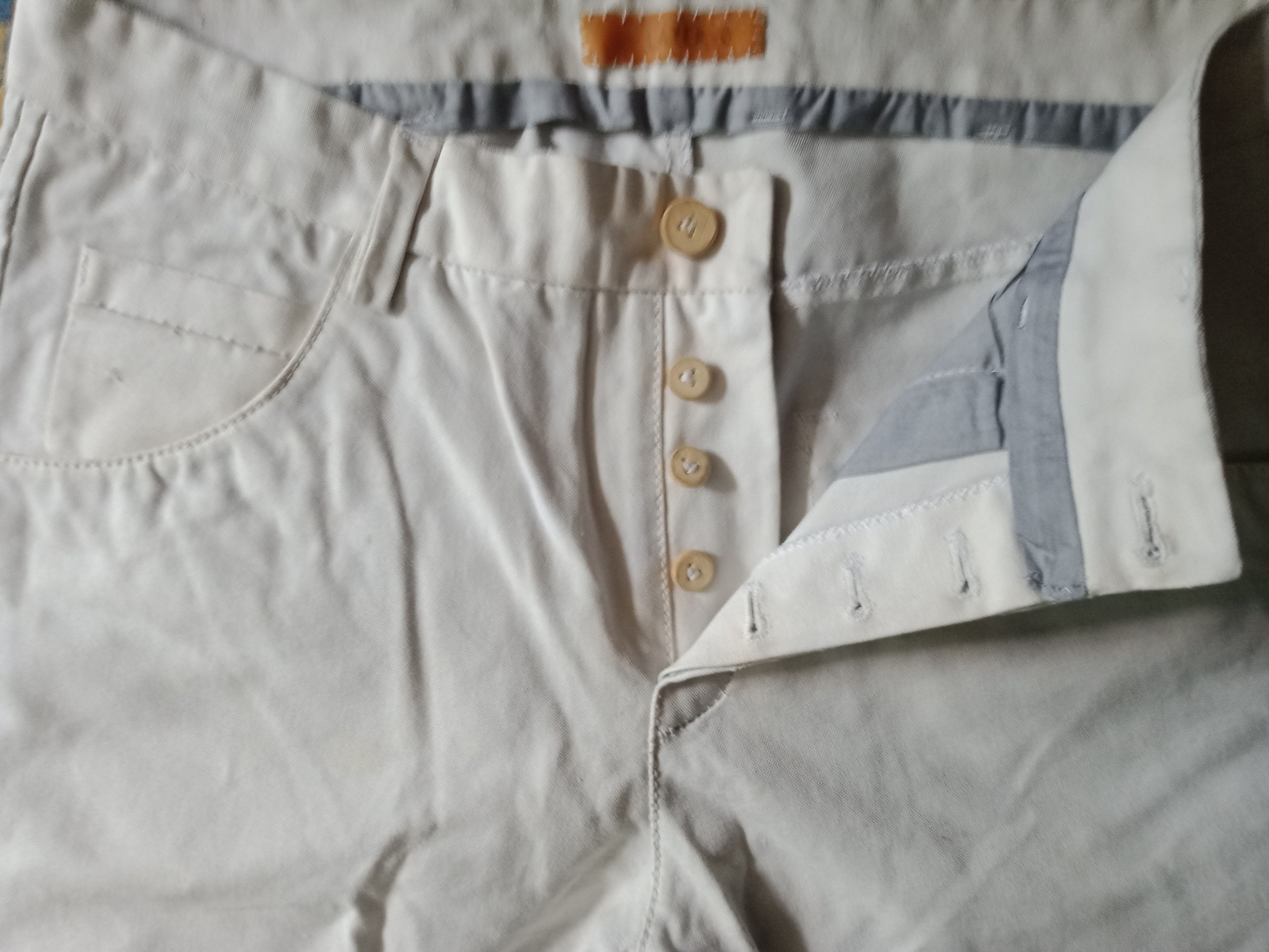 Layer-0 A rare white Layer-0 cotton canvas pants! Size US 34 / EU 50 - 10 Thumbnail