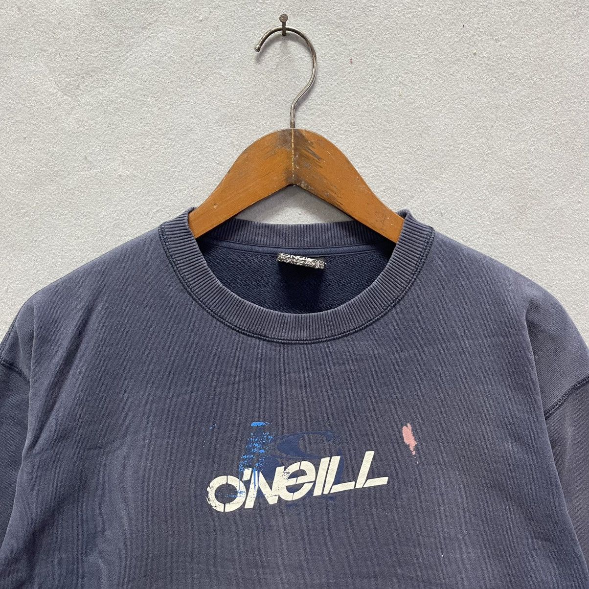 O'Neill O’Neill Graphic Crewneck Sweatshirt – 2000s Era Navy Blue Size US M / EU 48-50 / 2 - 2 Thumbnail