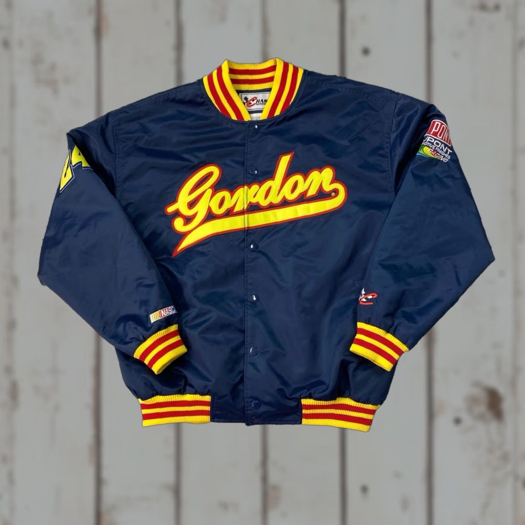 Chase Authentics VINTAGE Chase Authentics Jeff Gordon Nascar Racing Jacket L Mens Size US L / EU 52-54 / 3 - 1 Thumbnail