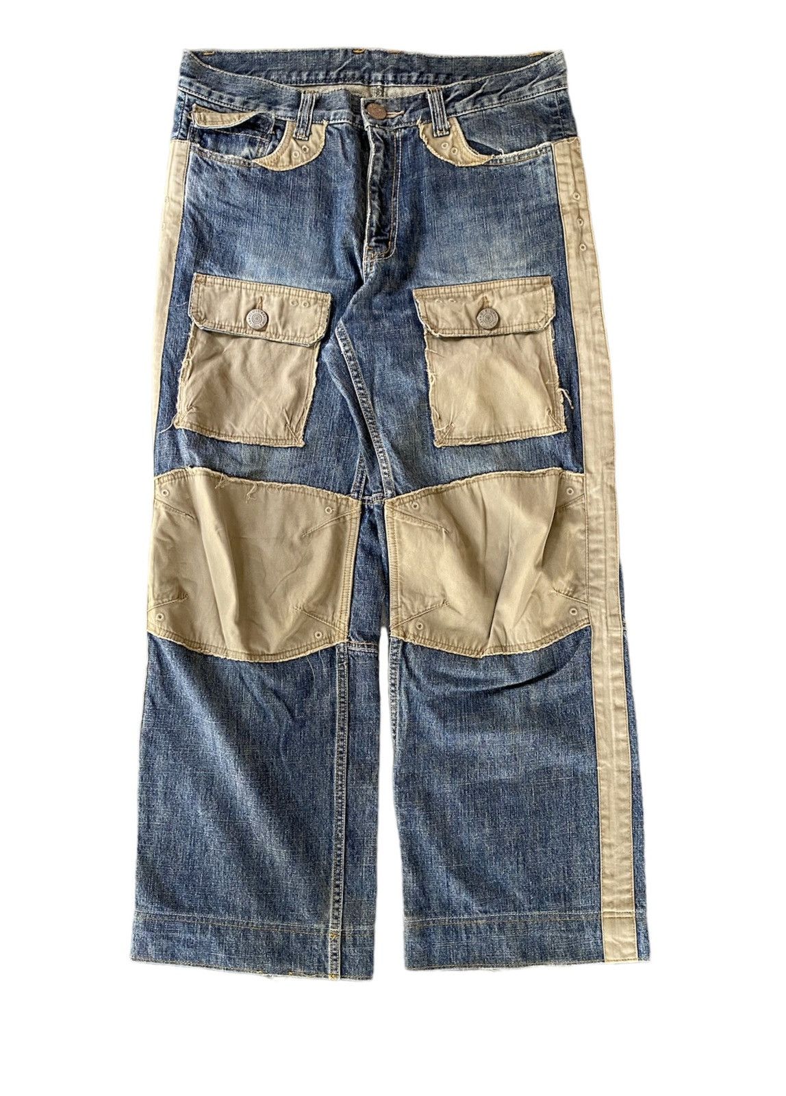 PPFM COMME ÇA FIVE FOXes PPFM patch hybrid pants Size US 34 / EU 50 - 1 Thumbnail