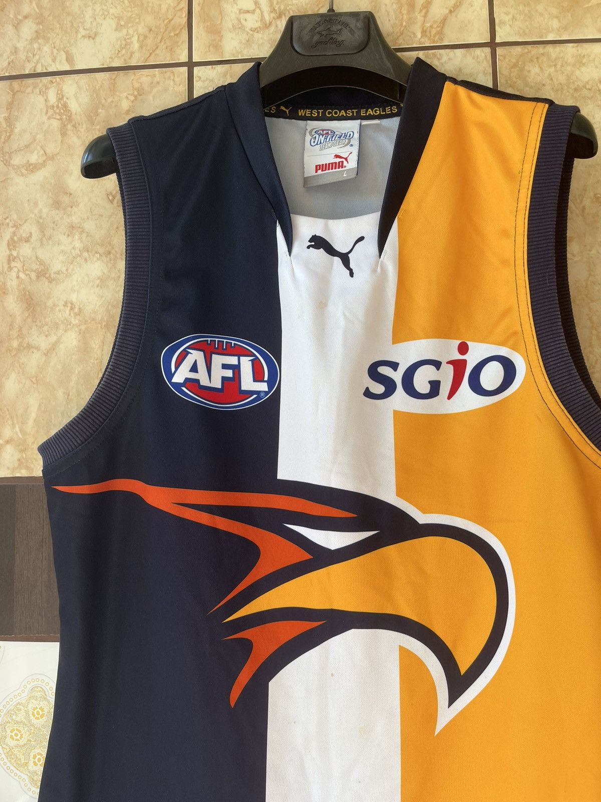 Puma Puma West Coast Eagles AFL jersey Size US L / EU 52-54 / 3 - 2 Thumbnail