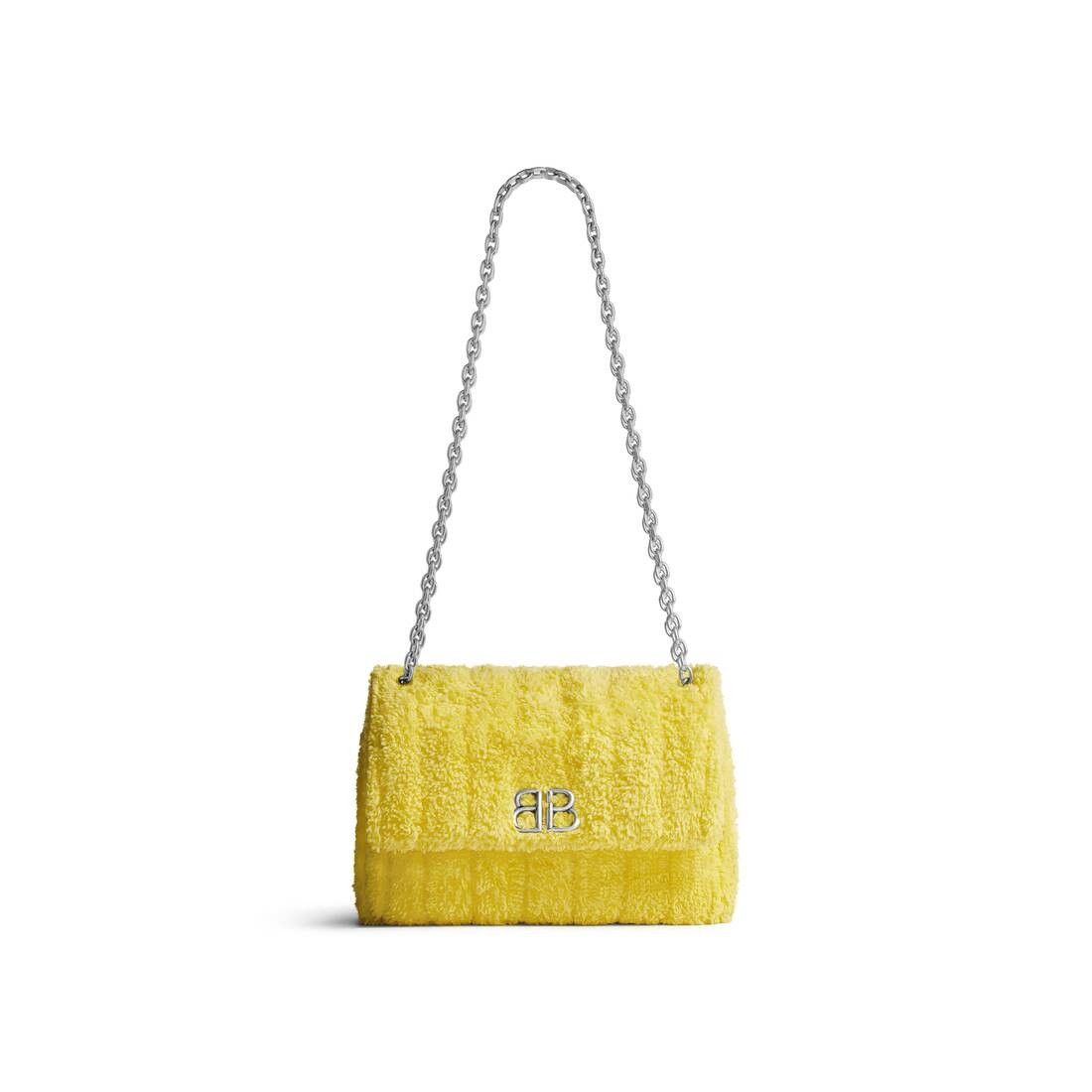 Balenciaga o1bcso1str0625 Size: OS / Monaco Mini Bag Quilted Towel Size ONE SIZE - 1 Thumbnail