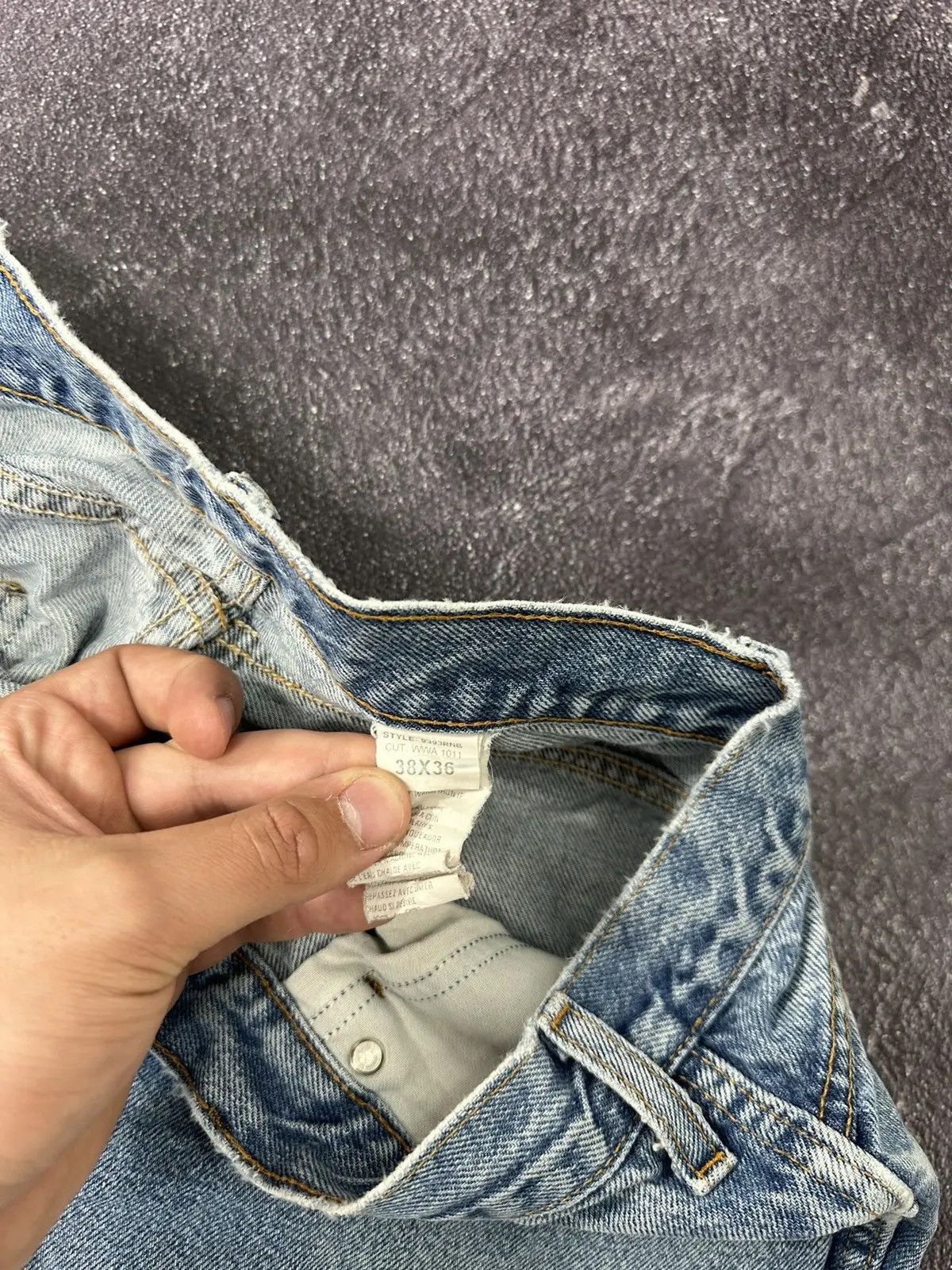 Dickies × Vintage Vintage Dickies Faded Blue Denim American Hype Baggy Jeans Size US 38 / EU 54 - 9 Thumbnail