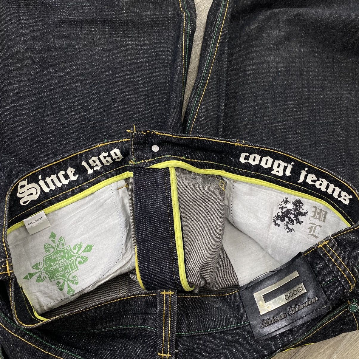 Coogi RARE Y2K Vintage Coogi Baggy Embroidered Jeans Size US 40 / EU 56 - 17 Thumbnail