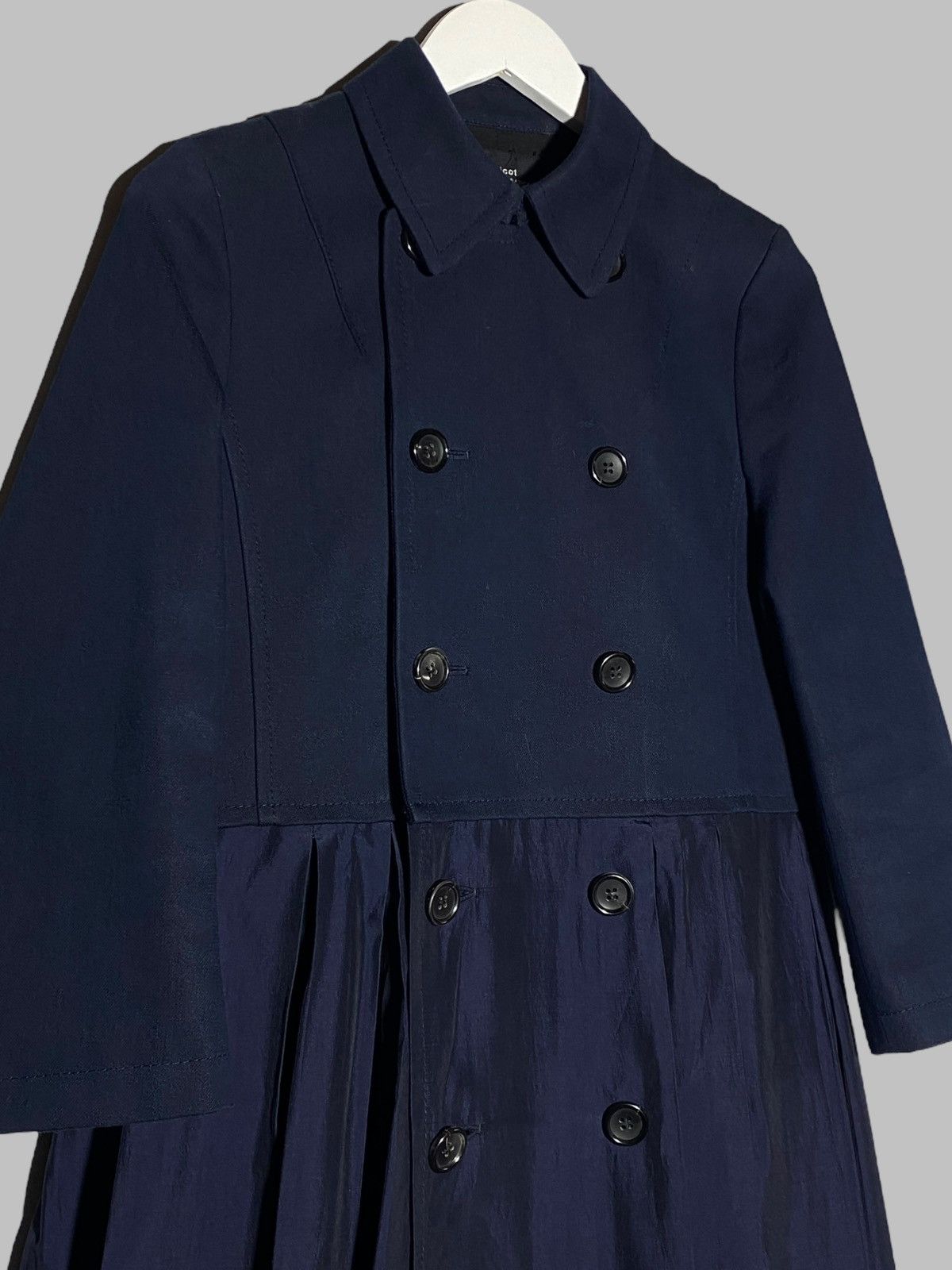 Comme des Garcons 🔥 COMME DES GARÇONS TRICOT HYBRID TRENCH DRESS JAPAN VIBES Size S / US 4 / IT 40 - 5 Thumbnail