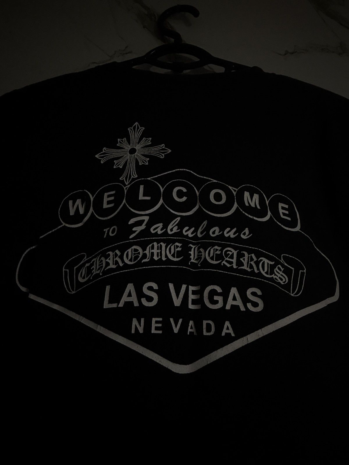 Chrome Hearts Chrome Hearts Las Vegas Vintage Tee/ T Shirt Size US S / EU 44-46 / 1 - 3 Thumbnail