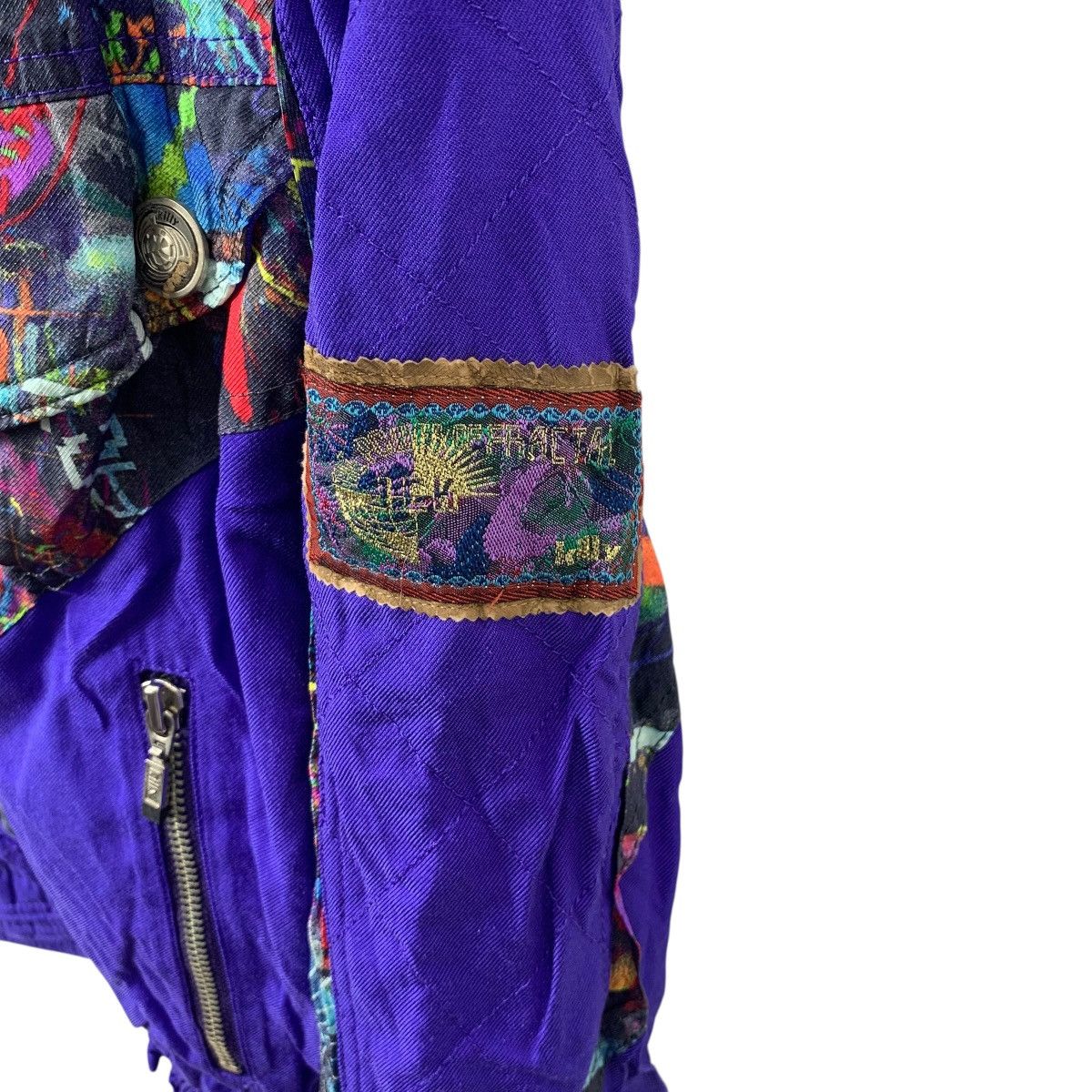Vintage Vintage KILLY JAPAN SKI Winter Hiking Outdoor Fractal Jacket Size L / US 10 / IT 46 - 10 Thumbnail