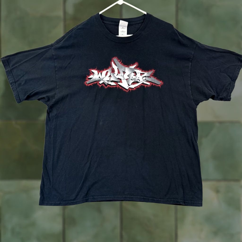 Gildan VINTAGE Bloodhound Gang Shirt Mens 2XL Black Short Sleeve Wolfpac 90s Band Tour Shirts Size US XXL / EU 58 / 5 - 1 Thumbnail
