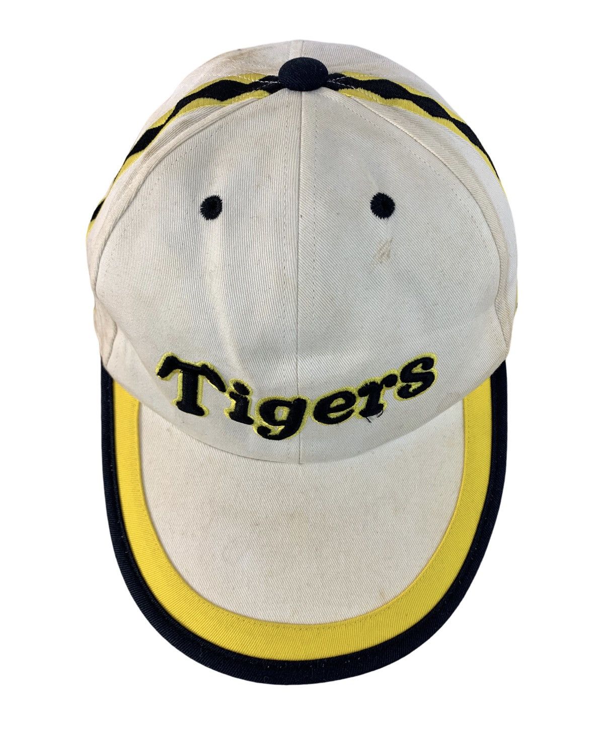 Japanese Brand 90s Hanshin Tiger Professional Baseball Mlb Snap Cap Size ONE SIZE - 1 Thumbnail
