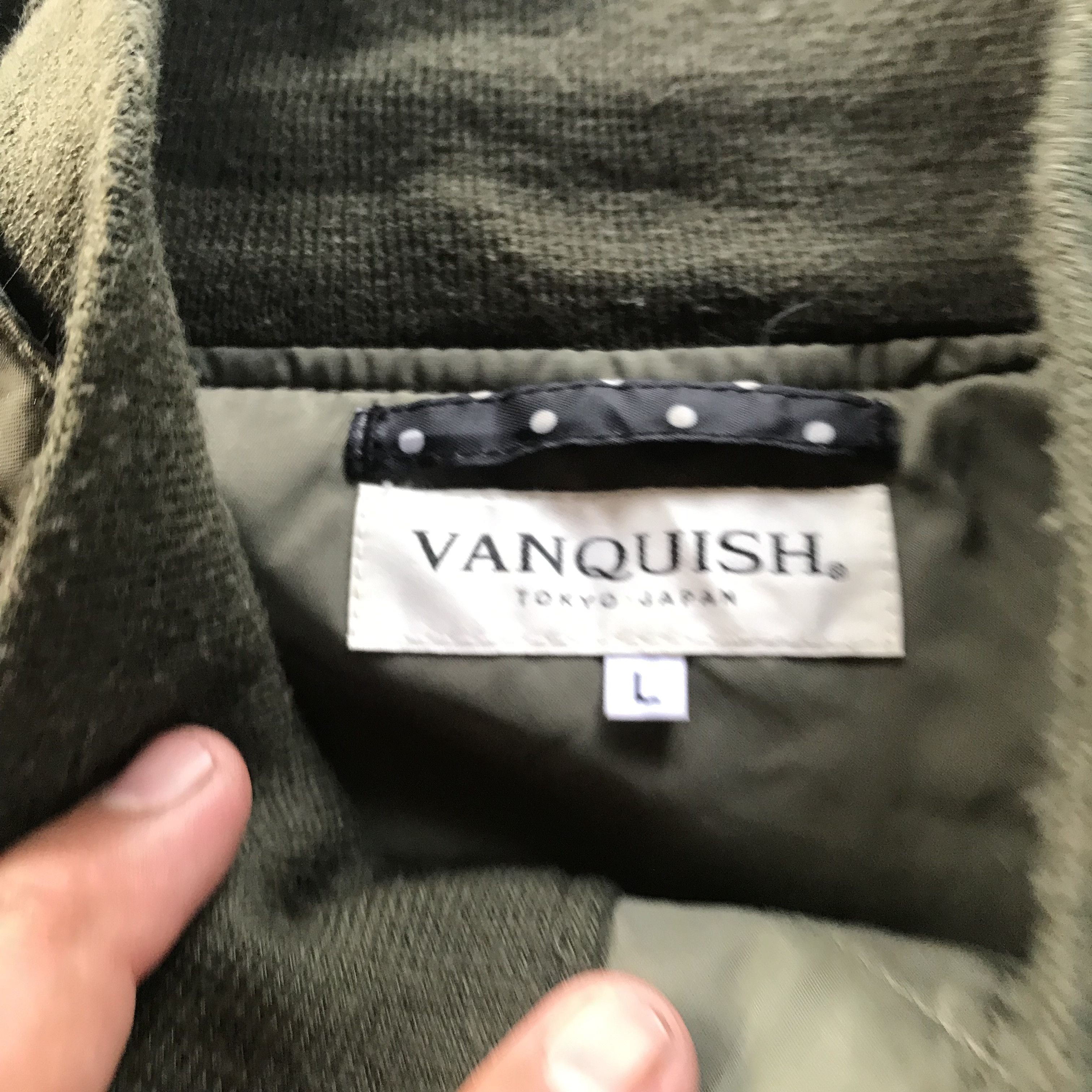 Vanquish Vanquish Tokyo Japan Bomber Jacket Ma1 Size US M / EU 48-50 / 2 - 10 Thumbnail