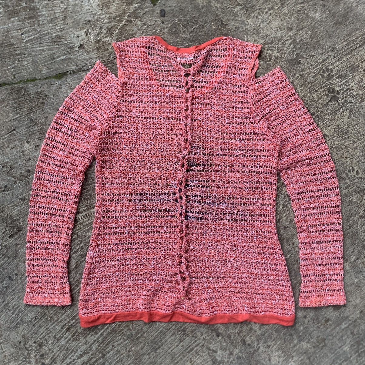 Vivienne Westwood Vintage Vivienne Westwood Fishnet Open Knitted Mesh Medium Size US M / EU 48-50 / 2 - 21 Thumbnail