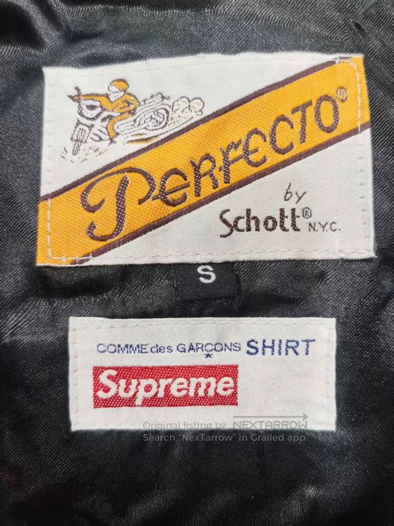 Schott Schott Co-branded graffiti calfskin cable-stayed motorcycl Size US S / EU 44-46 / 1 - 4 Thumbnail