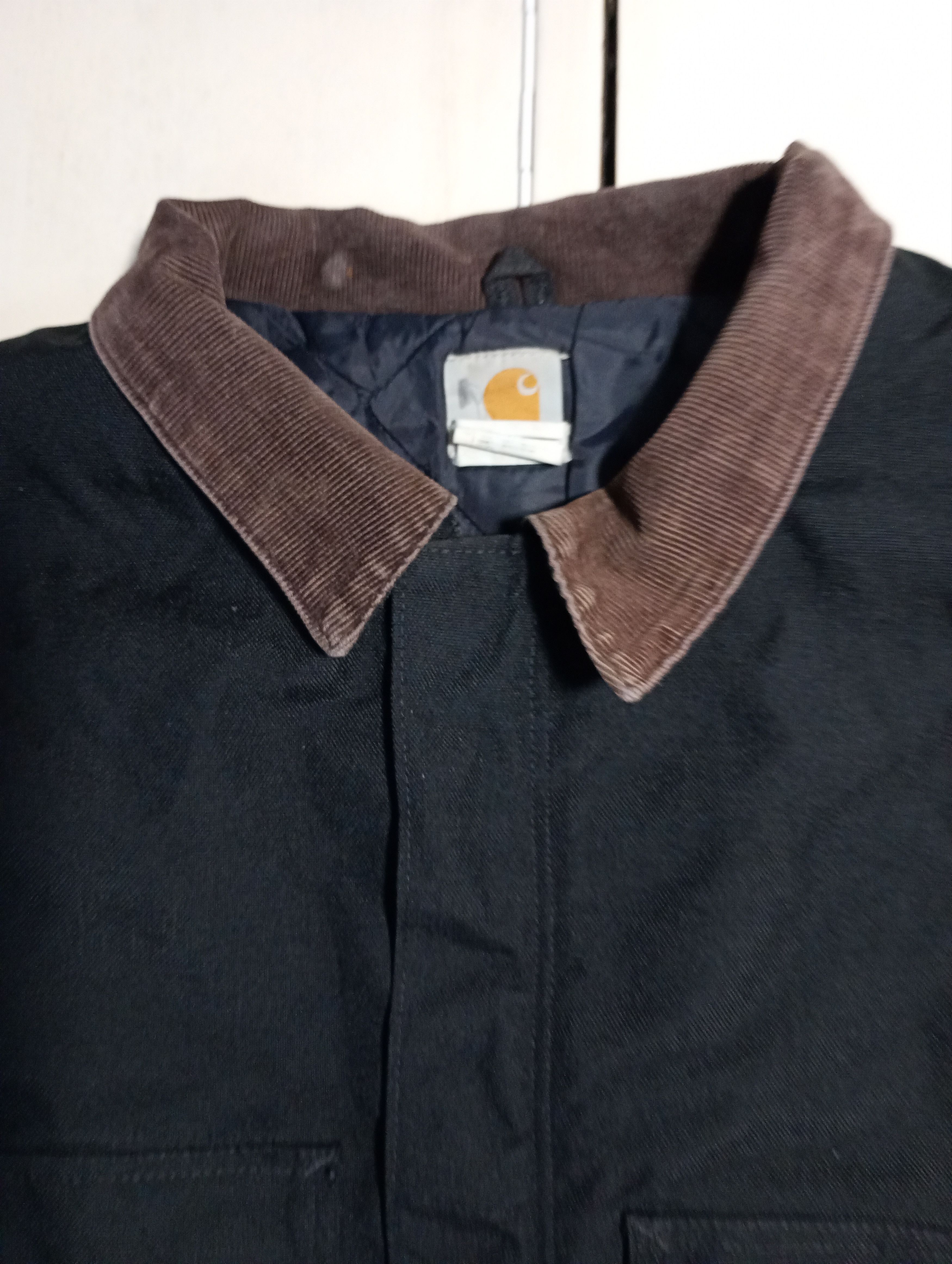 Carhartt Carhartt Quilt Lined Canvas Black Work Jacket Size US XXL / EU 58 / 5 - 12 Thumbnail