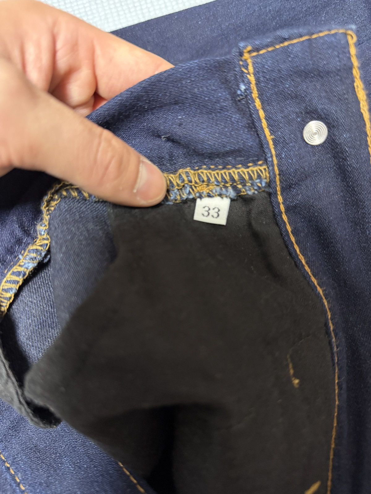Unsound Rags Nicholas Auguas Jovo Cut Roxy Japanese Selvedge Denim Size US 33 - 7 Thumbnail