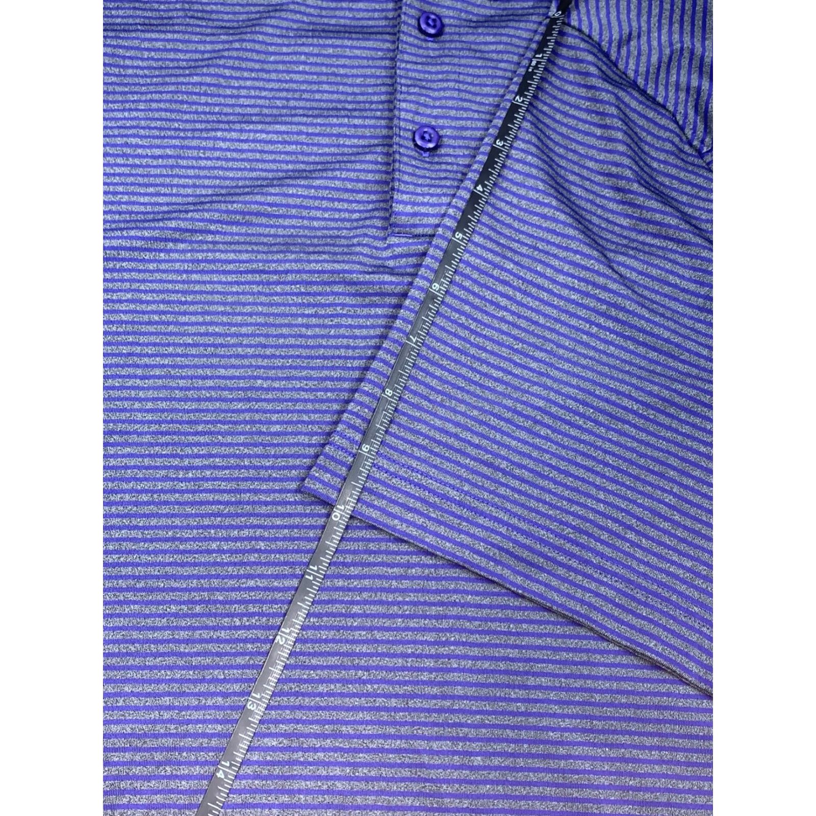 Under Armour Under armour Polo Heat Gear XL Striped Golf Stretch Performance #7098 Size US XL / EU 56 / 4 - 6 Thumbnail