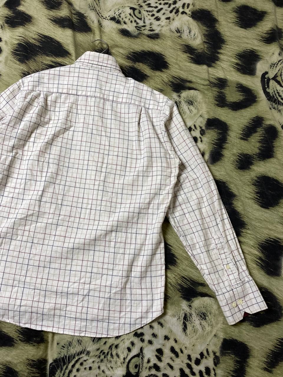 Barbour × Vintage Barbour Striped Checkered Button Up Short Sleeve Shirt Size US S / EU 44-46 / 1 - 14 Thumbnail