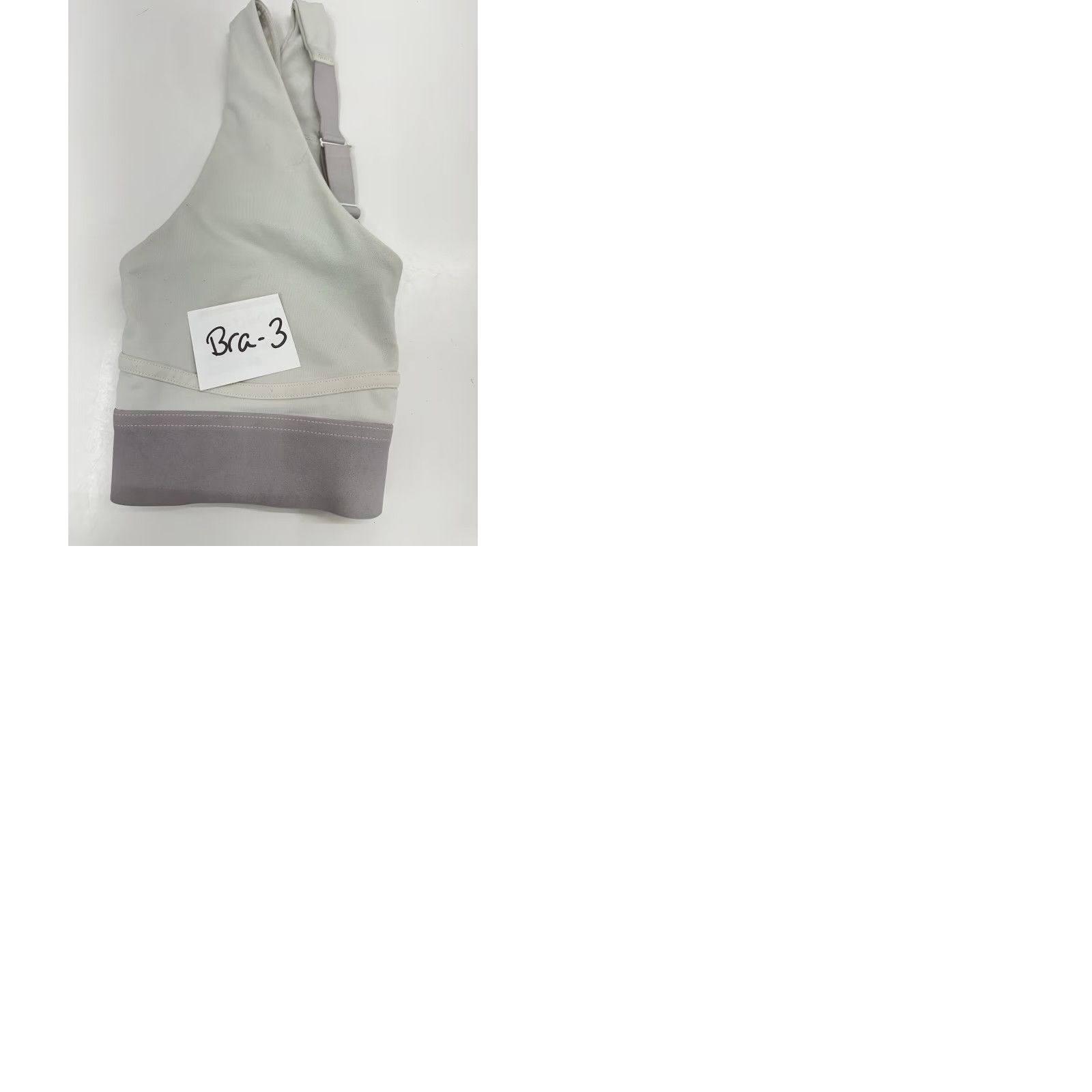 Fabletics Fabletics Womens Sports Bra White Purple Racerback Adjustable Wireless One Size Unknown Sized Vintage No N/A Size ONE SIZE - 9 Thumbnail