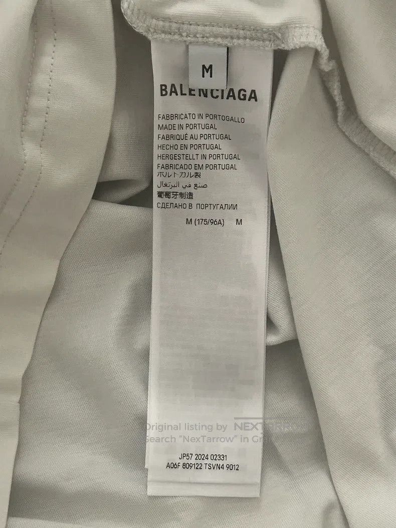Balenciaga Balenciaga High heel logo T-shirt Size US M / EU 48-50 / 2 - 4 Thumbnail