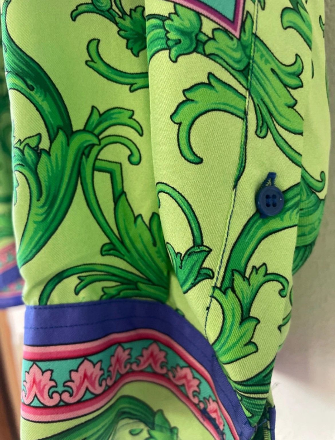 Versace Versace silk shirt Size US L / EU 52-54 / 3 - 4 Thumbnail