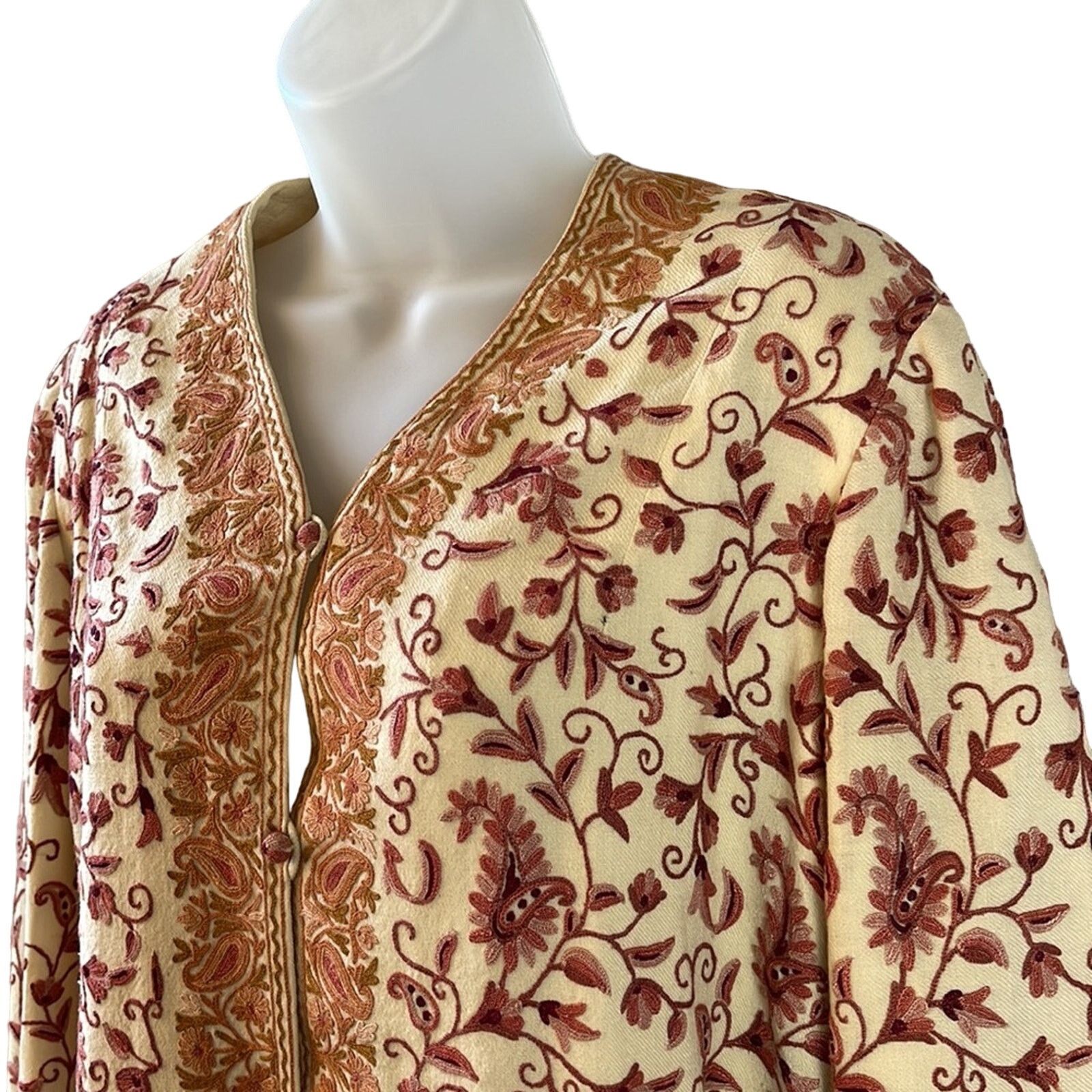 Vintage VINTAGE 70s Suffering Moses Wool Kashmir Jacket Size L Size L / US 10 / IT 46 - 2 Thumbnail