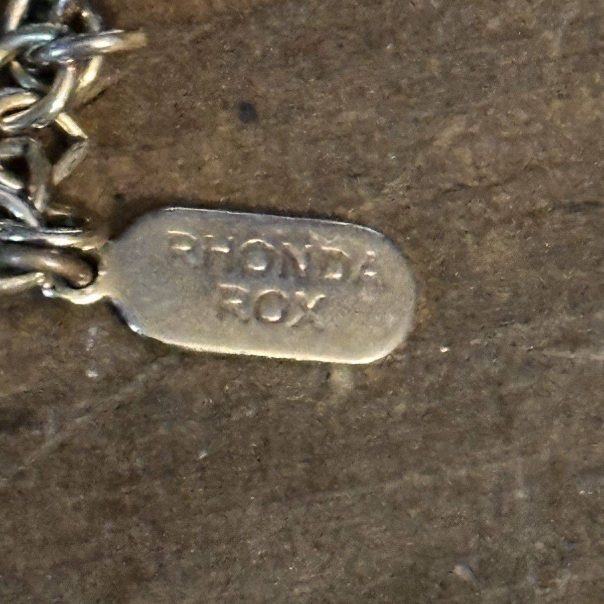 Other Rhonda Rox double chain crystal teardrop toggle necklace Size ONE SIZE - 4 Thumbnail