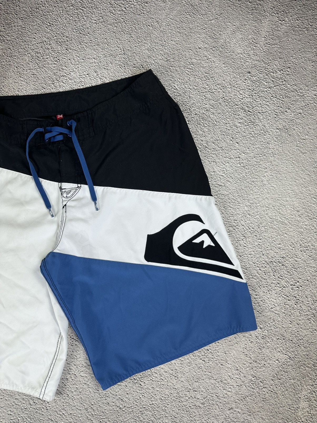 Quiksilver Vintage Quiksilver Baggy Short Big Logo Y2K Size US 34 / EU 50 - 7 Thumbnail