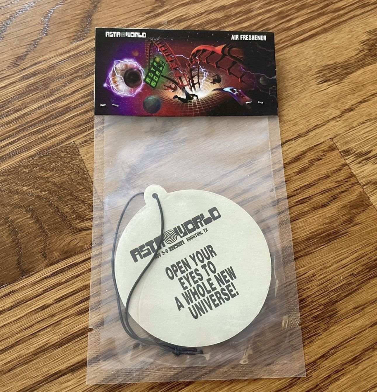 Travis Scott Astroworld Festival Eyeball Air Freshener Car Cactus Eye Size ONE SIZE - 2 Thumbnail