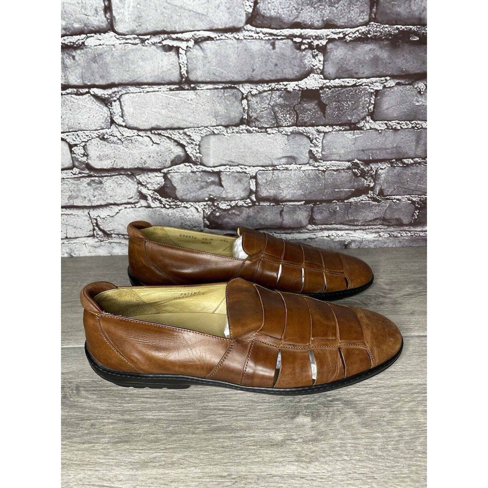 Cole Haan Cole Haan Collection Air Brown Leather Fisherman Sandals Men Size US 12 / EU 45 - 3 Thumbnail