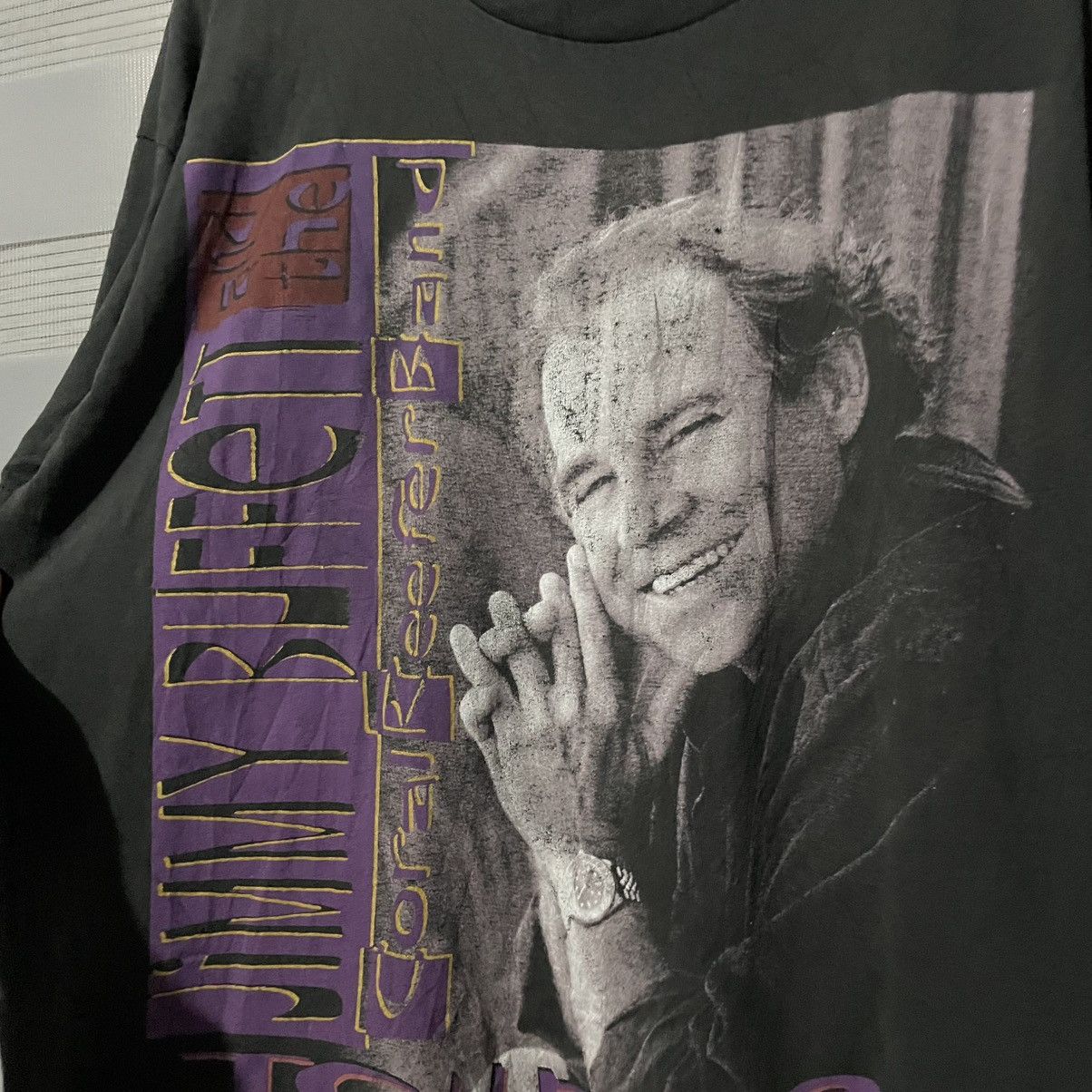 Giant Vintage 1993 Jimmy Buffet and Coral Reefer band Size US XL / EU 56 / 4 - 2 Thumbnail