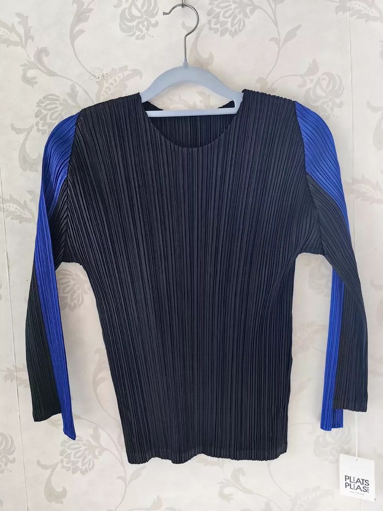 Issey Miyake Issey Miyake size:3 Comet Color-blocking Series round-neck Size S / US 4 / IT 40 - 1 Thumbnail