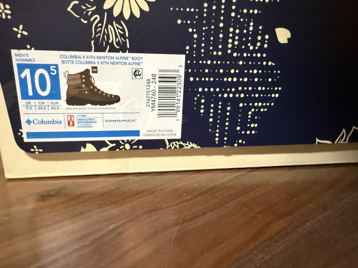 Columbia × Kith Kith x Columbia Newton Alpine Boot Hiking Outdoor Boots 10.5 Size US 10.5 / EU 43-44 - 8 Thumbnail