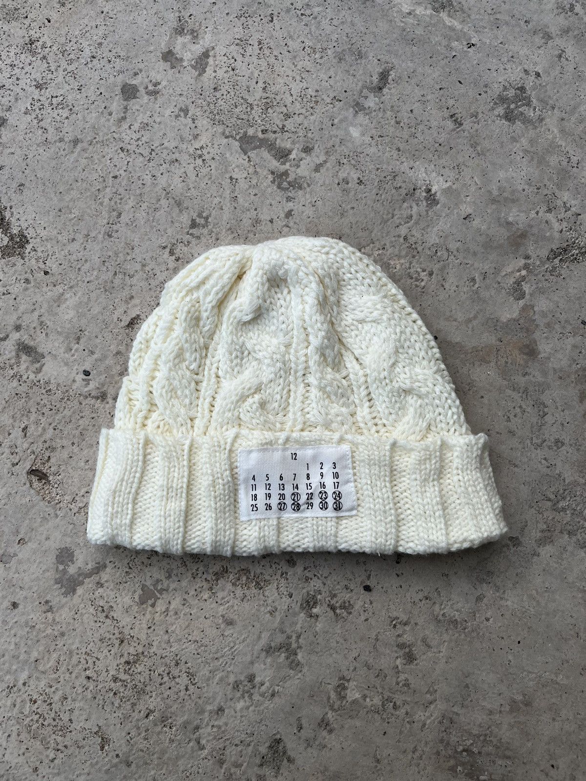Japanese Brand Fukuyama Japanese Brand Parody Maison Margiela Knit Beanie Size ONE SIZE - 1 Thumbnail
