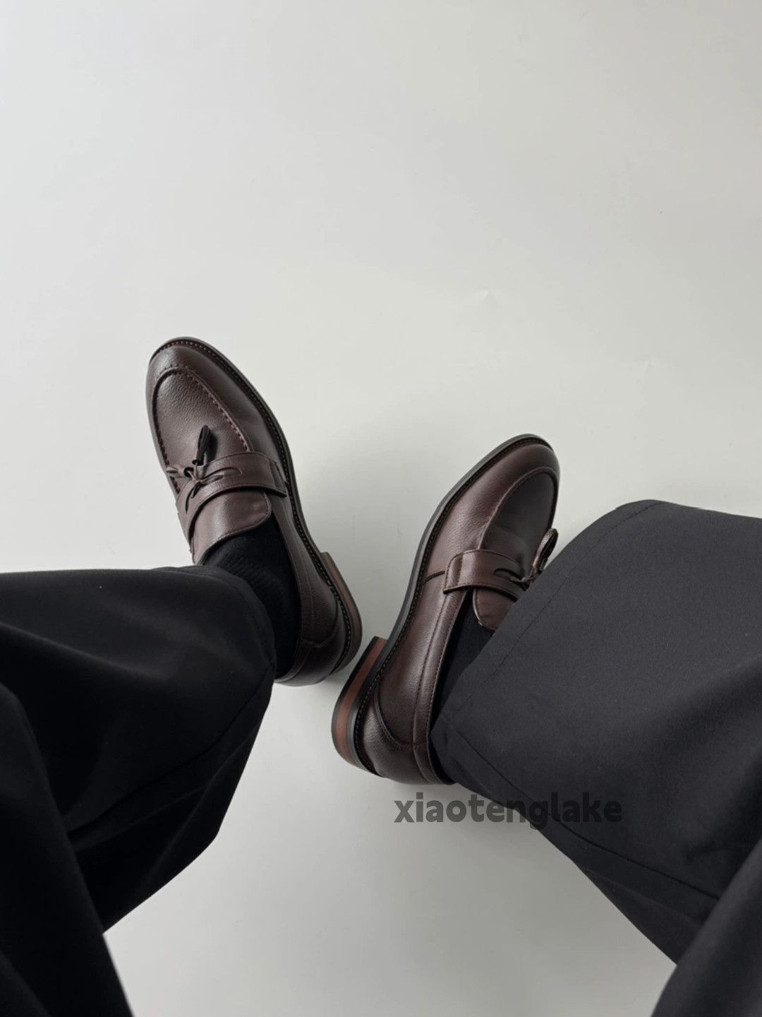 Vintage Unisex outdoor utility workwear loafer tassel shoes Size US 7 / EU 40 - 3 Thumbnail