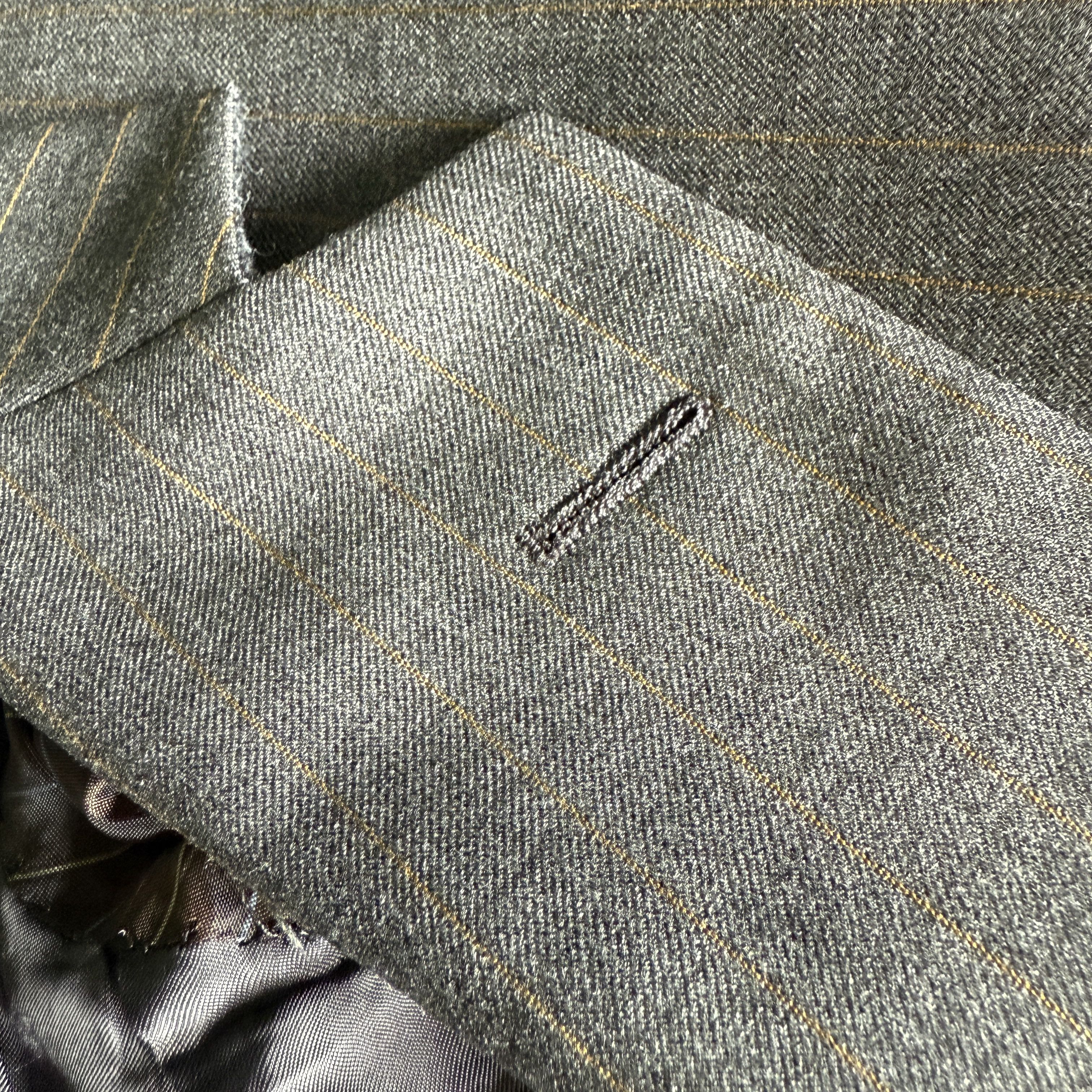 Brooks Brothers Brooks Brothers 42R Grey Pinstripe Blazer Size 42R - 7 Thumbnail