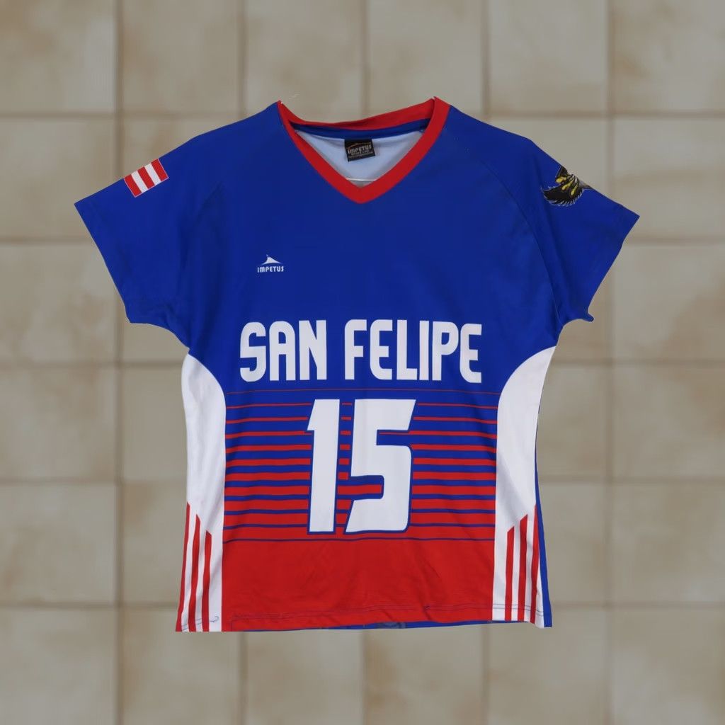 Vintage VINTAGE Impetus Jersey Men L Soccer Football Blue Eagle Flag 90s Size US L / EU 52-54 / 3 - 1 Thumbnail
