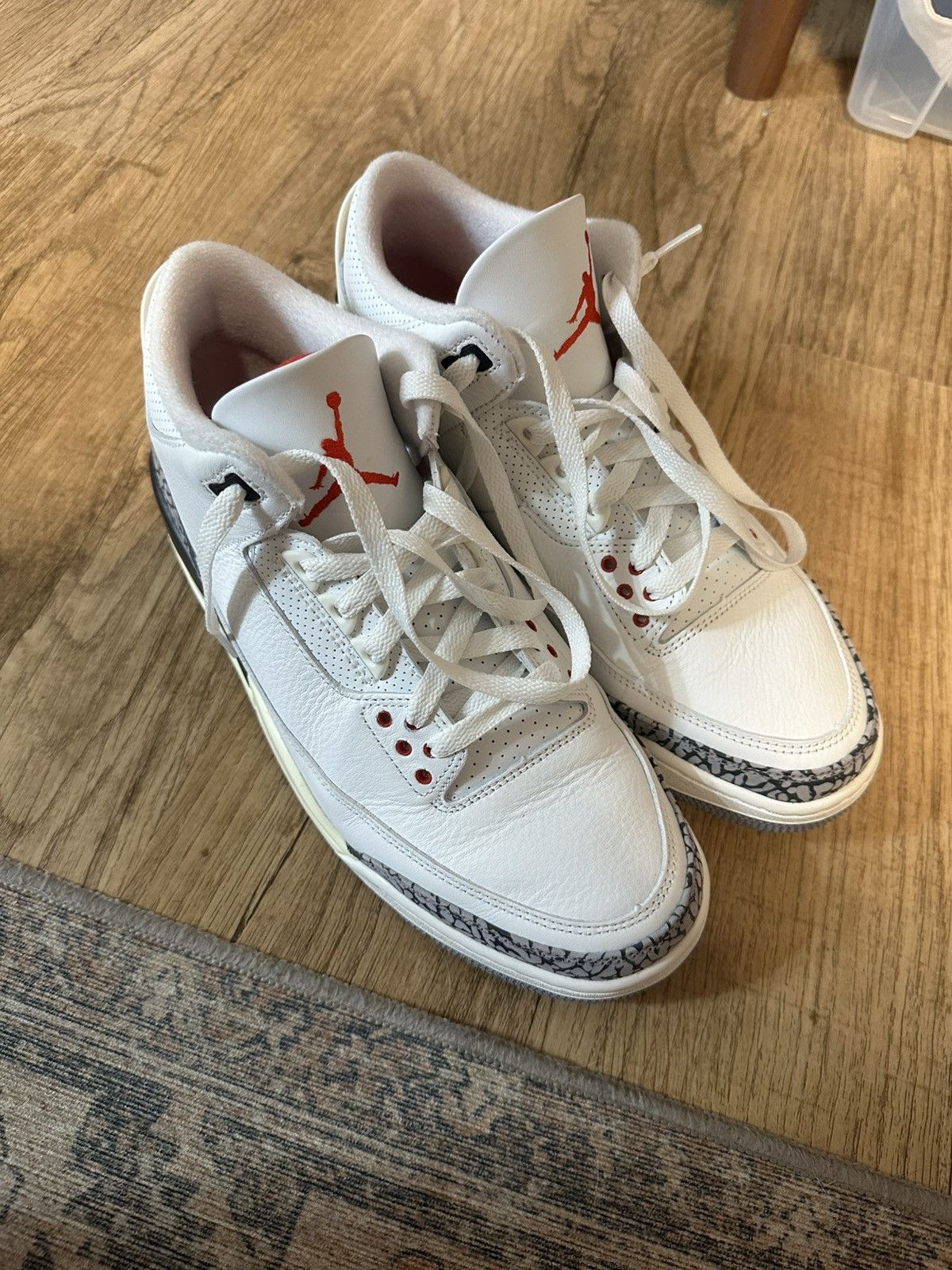 Nike Jordan 3 White Cement Reimagined Size US 10 / EU 43 - 1 Thumbnail