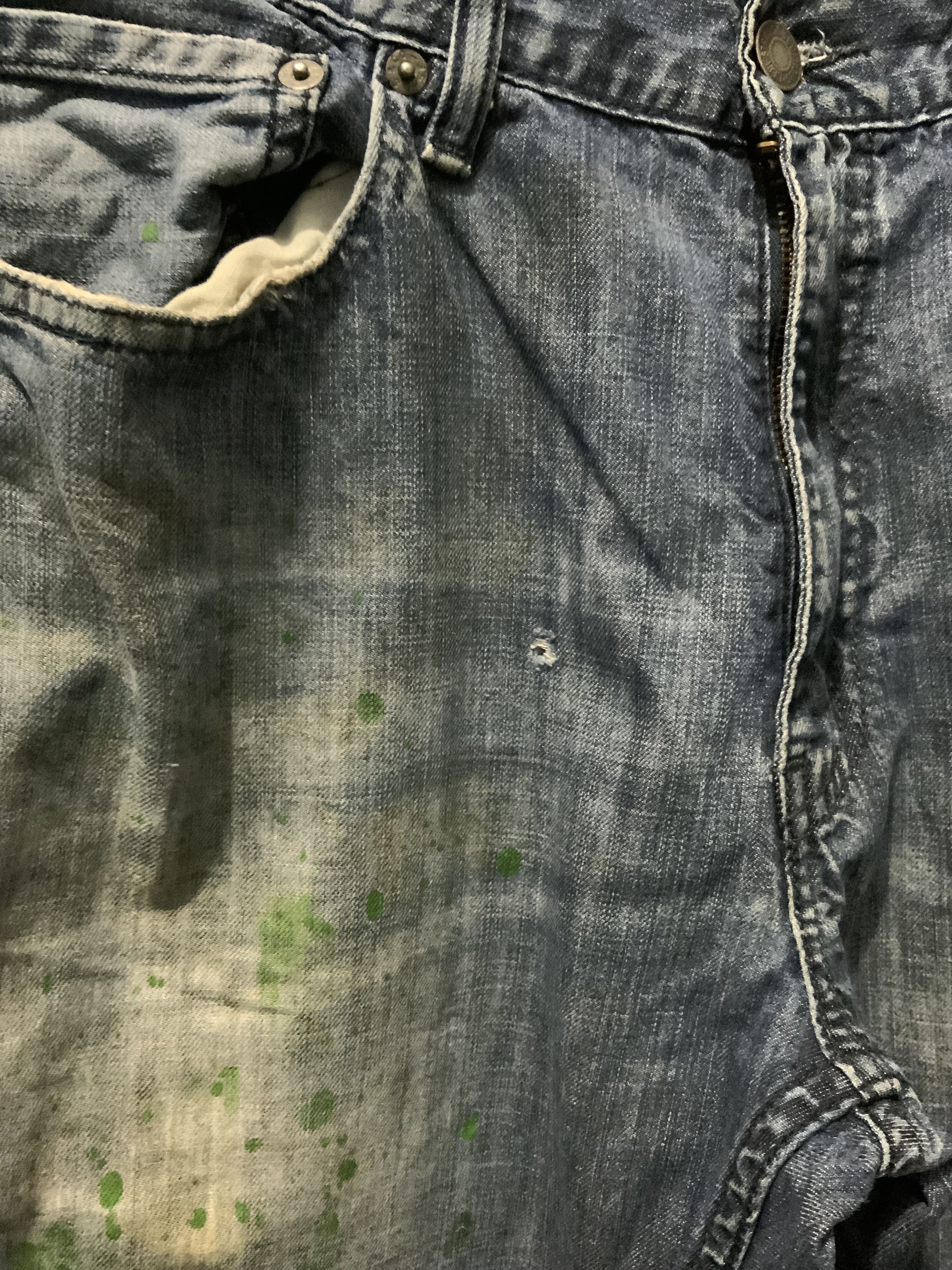 Levi's Levi’s Relaxed 559 Straight Painted Avant Garde Jeans Size US 34 / EU 50 - 9 Thumbnail