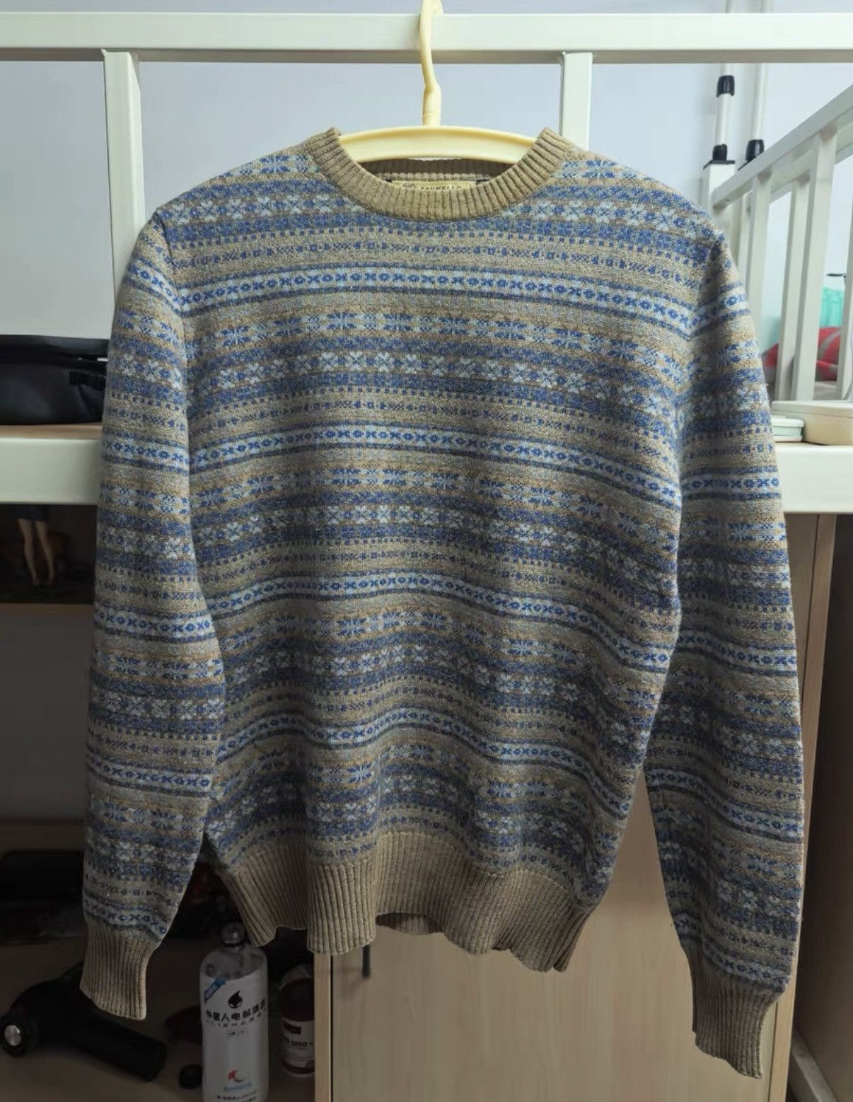 Brunello Cucinelli Brunello Cucinelli Fair Isle Pattern Cashmere Sweater Size US S / EU 44-46 / 1 - 1 Thumbnail