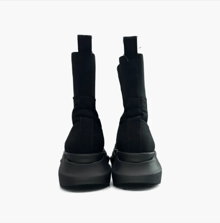 Rick Owens Drkshdw Rick Owens DRKSHDW Leather Chelsea Boots Men‘s 40 Size US 7 / EU 40 - 2 Thumbnail