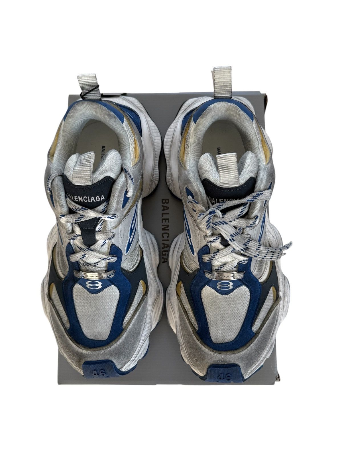 Balenciaga Balenciaga Cargo Blue / Grey Size US 13 / EU 46 - 3 Thumbnail