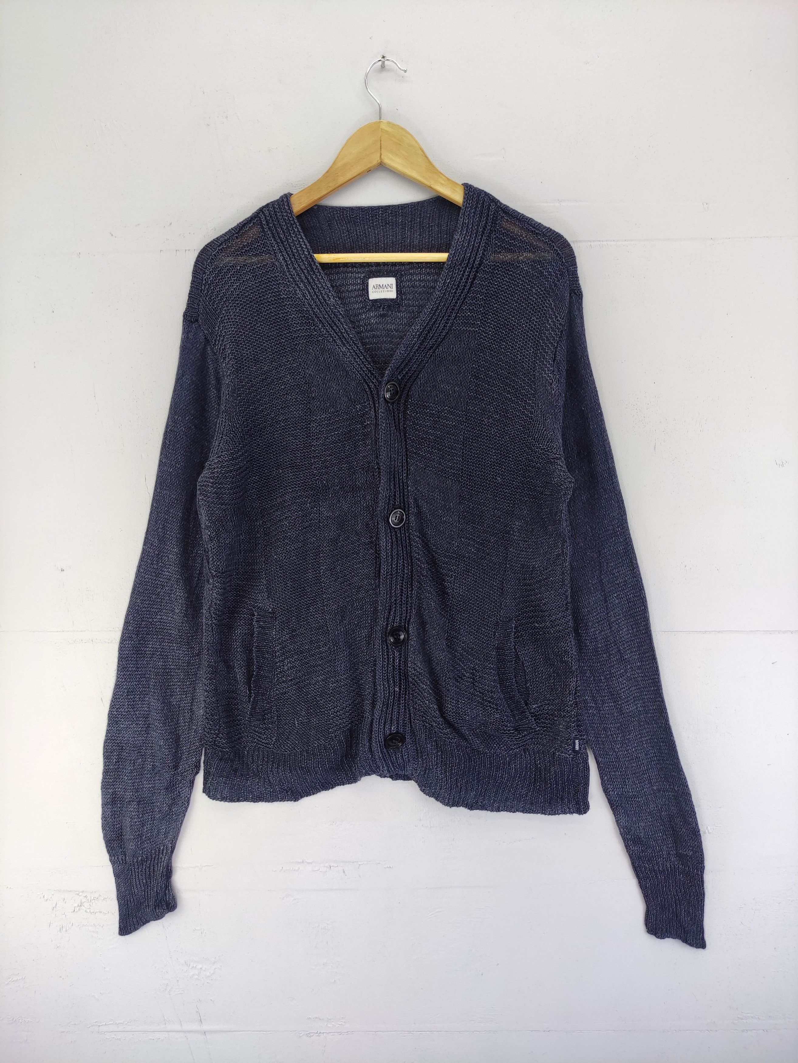 Armani Collezioni Armani Collezioni Cardigan Knit Sweater Size M / US 6-8 / IT 42-44 - 1 Thumbnail