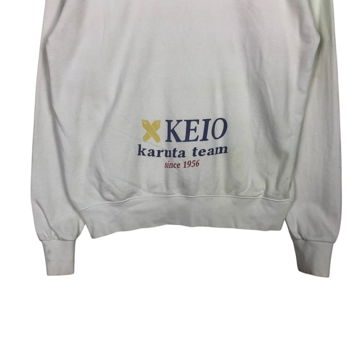 Vintage 🔥VINTAGE HOODIE PULL OVER KEIO UNIVERSITY 1858 BIG LOGO Size US M / EU 48-50 / 2 - 11 Thumbnail