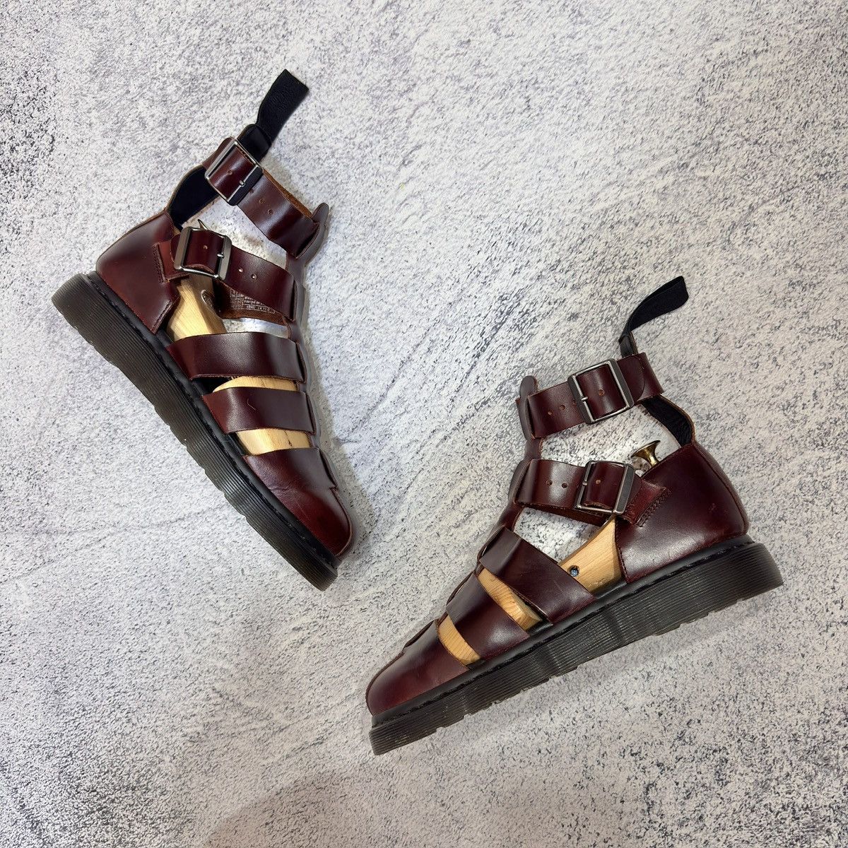 Dr. Martens Dr. Martens Geraldo Gladiator Leather Sandals US9 UK8 EU42 Size US 9 / EU 42 - 1 Thumbnail