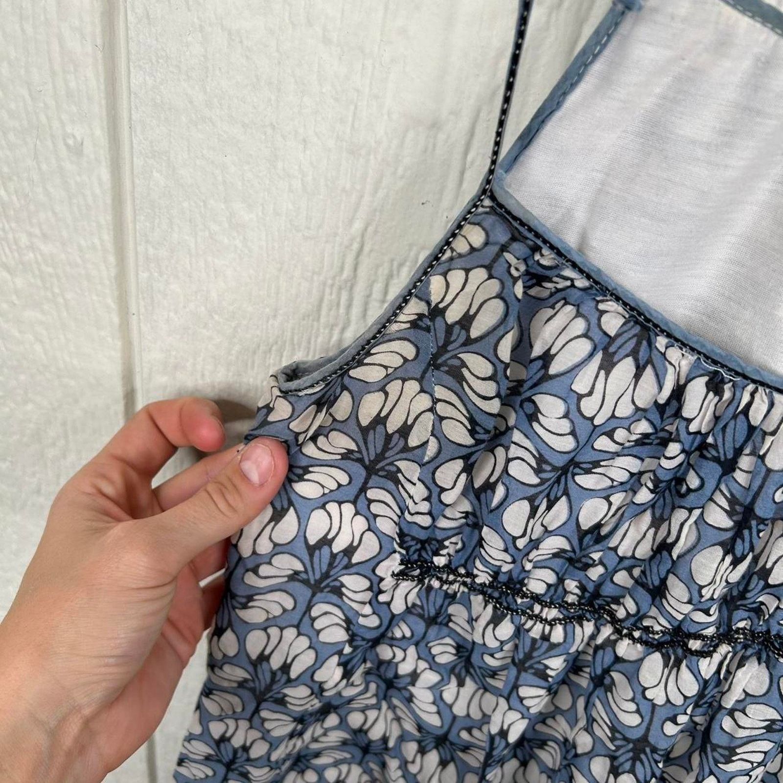 Other Y2K Blue Floral Flowy Specialty Products Dress Medium Size M / US 6-8 / IT 42-44 - 5 Thumbnail