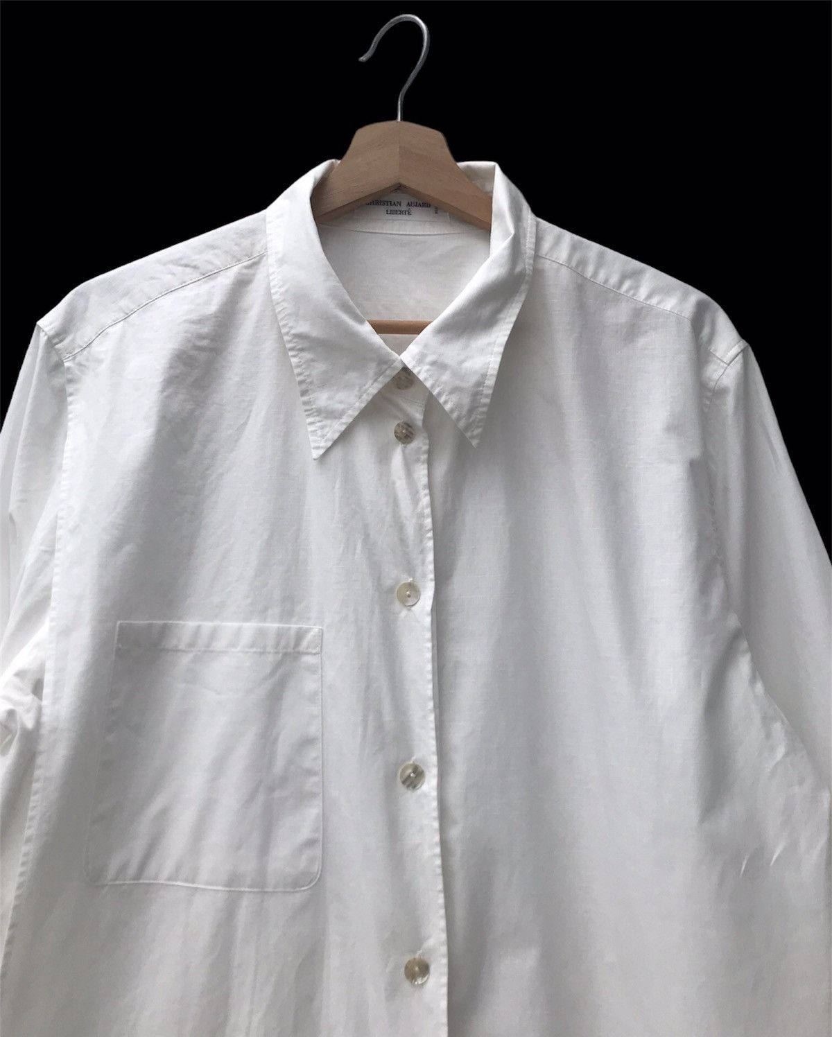 Vintage Unisex Christian Aujard 2 Layer Right Side Shirt Size US M / EU 48-50 / 2 - 5 Thumbnail