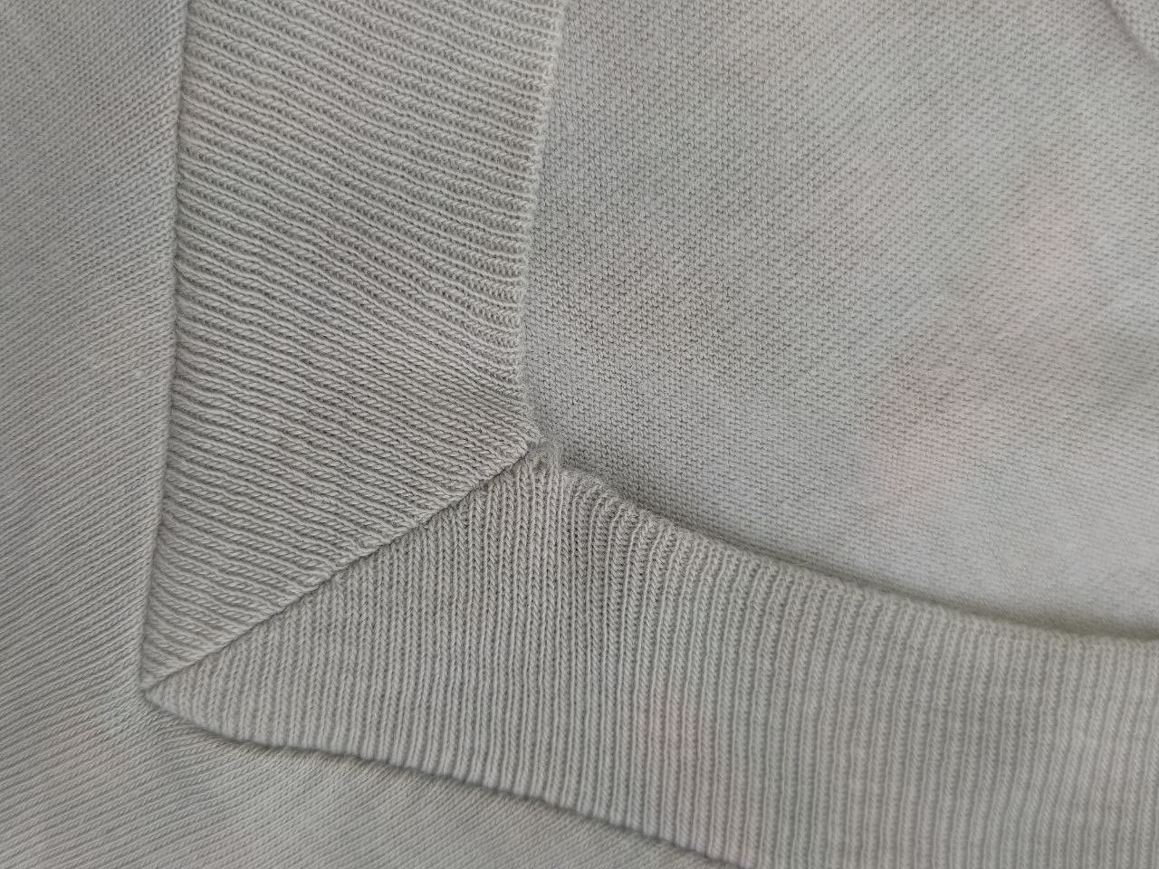Emporio Armani VINTAGE EMPORIO ARMANI V-NECK LOGO BACK T-SHIRT GRAY Size US S / EU 44-46 / 1 - 4 Thumbnail