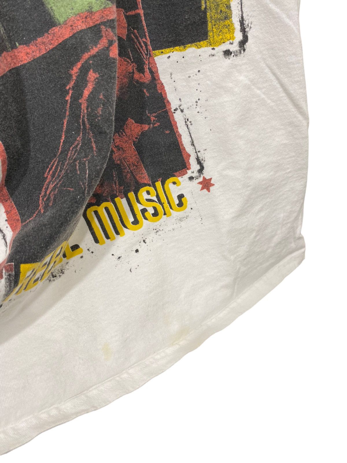 Bob Marley × Vintage × Zion Rootswear Y2K Bob Marley Zion Roots Wear T Shirt Size US XL / EU 56 / 4 - 4 Thumbnail