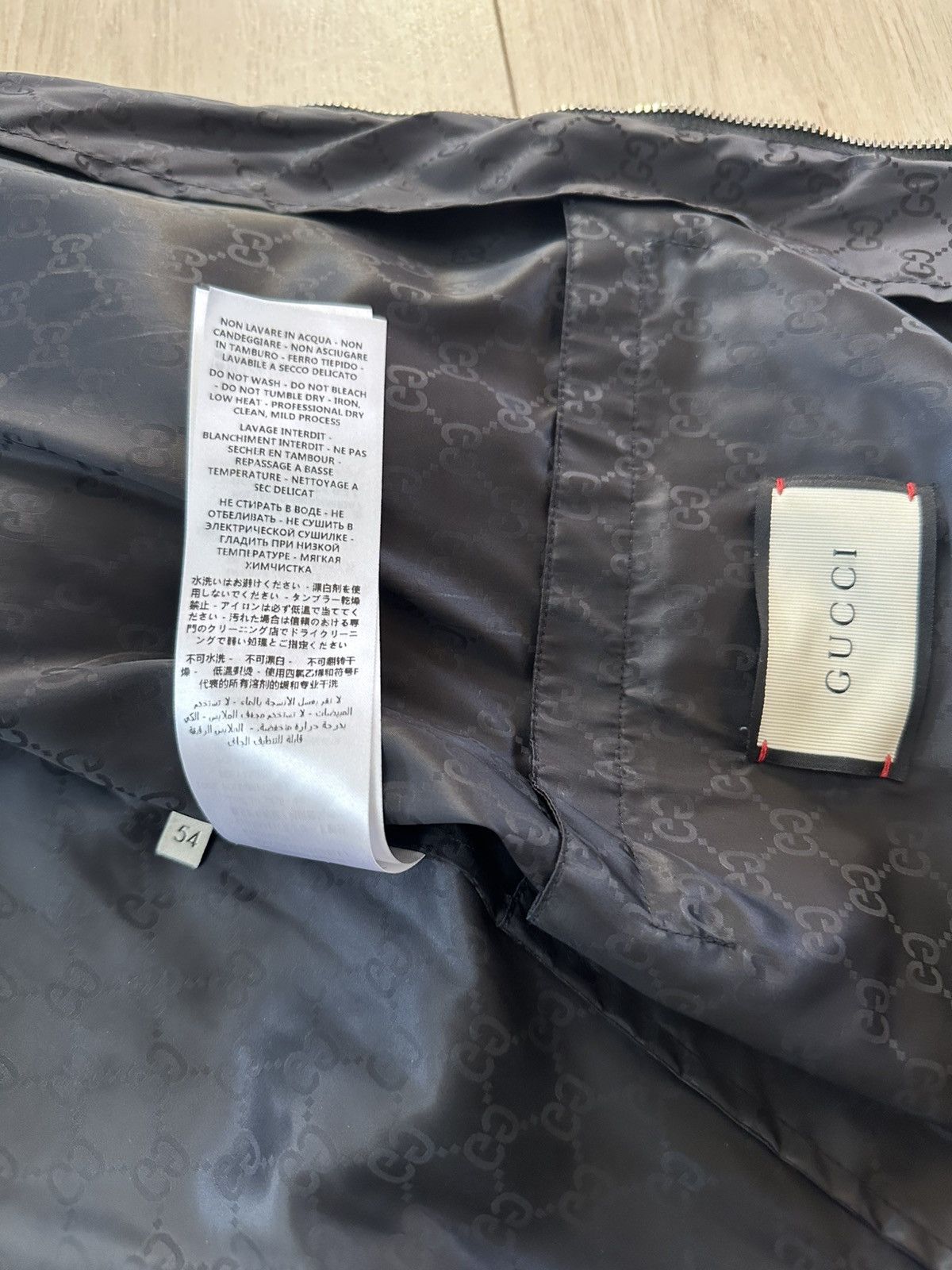 Gucci Black Gucci Monogram Windbreaker Size US M / EU 48-50 / 2 - 7 Thumbnail