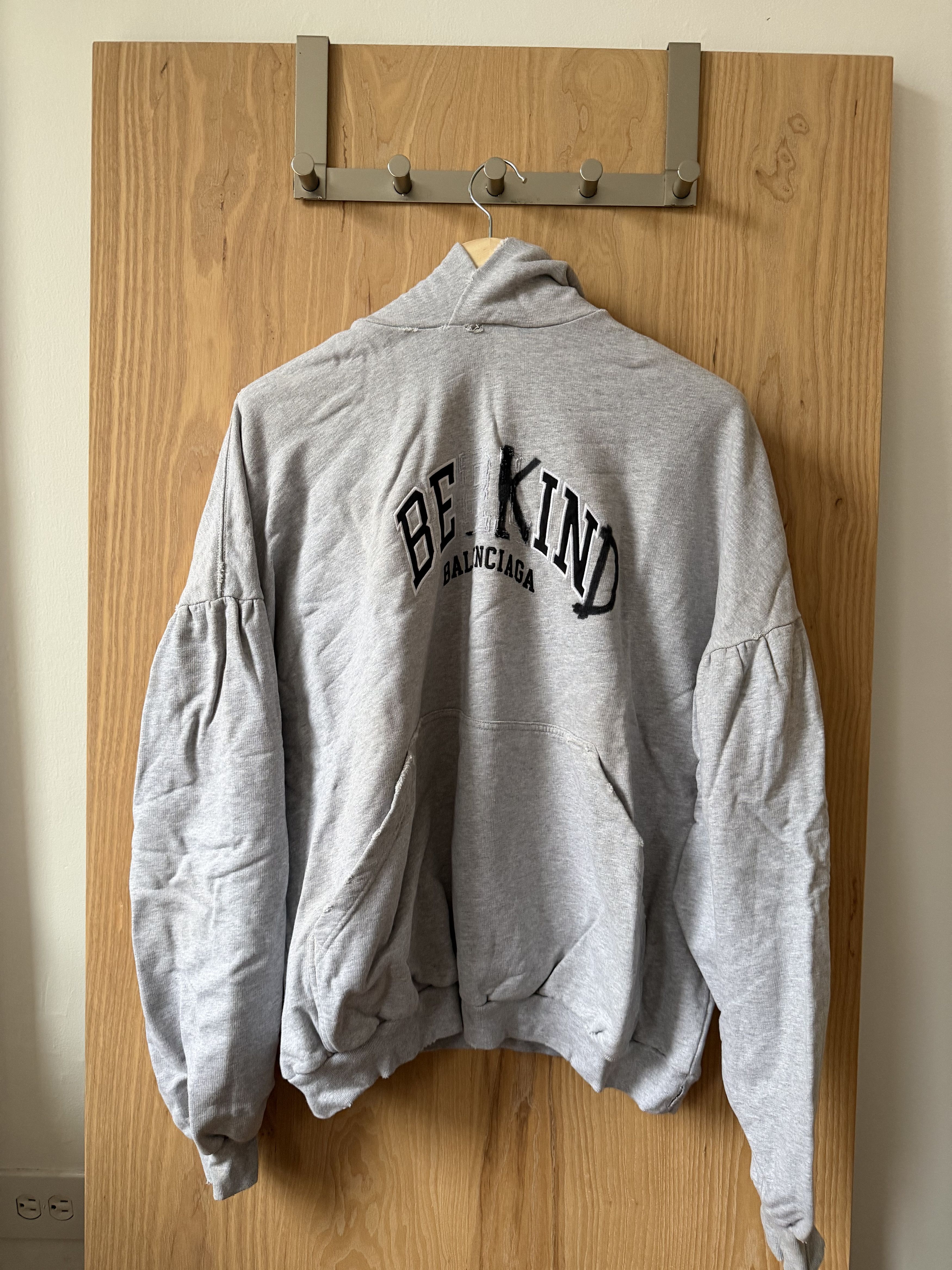 Balenciaga Be Kind hoodie - balenciaga Size US M / EU 48-50 / 2 - 1 Thumbnail
