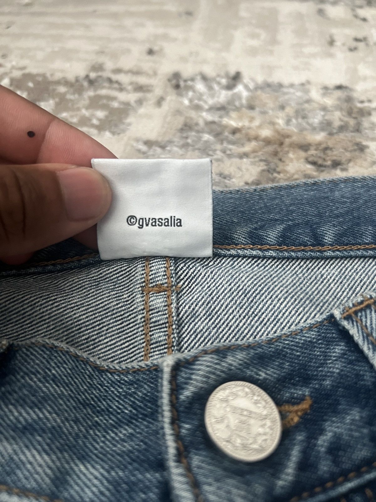 Vetements Vetements Censored Embroided Jean FW20 Size US 30 / EU 46 - 7 Thumbnail